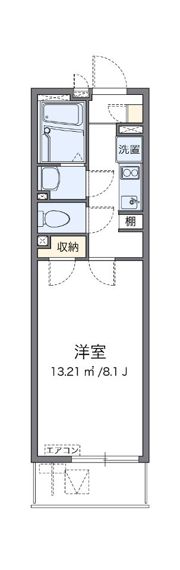 クレイノボンヌシャンスの間取り画像