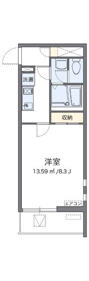 クレイノボンヌシャンスの間取り画像