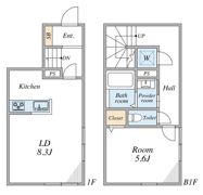Belleviage Nakameguroの間取り画像