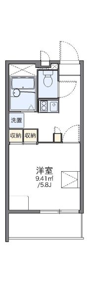 レオパレスシャンブル弐番館の間取り画像