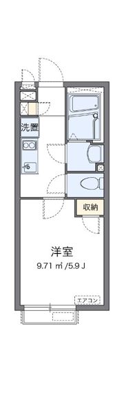 クレイノサンザシの間取り画像