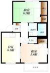 グリーンハイツE棟の間取り画像
