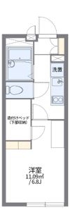 レオパレスプリマベーラ荻窪の間取り画像
