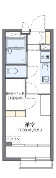 レオパレスアネックスの間取り画像