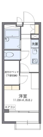 レオパレスアネックスの間取り画像