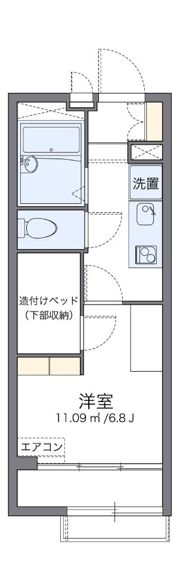 レオパレスアネックスの間取り画像