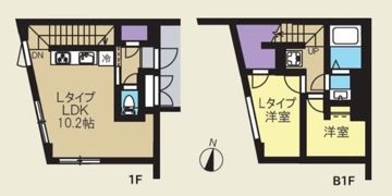 CREAL新高円寺の間取り画像
