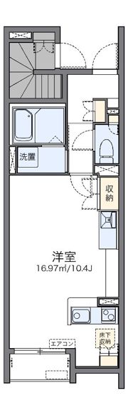 レオネクストカンフリエの間取り画像