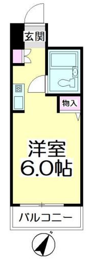 OKZACの間取り画像