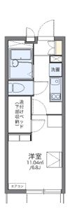 レオパレスサンフラワーAの間取り画像