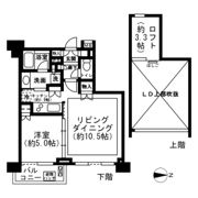 レジディア新宿イーストⅡの間取り画像