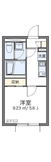レオネクストUBUKATAの間取り画像