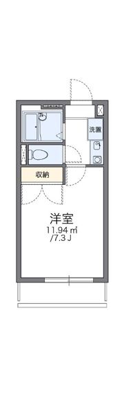 レオパレスASAGAⅠの間取り画像