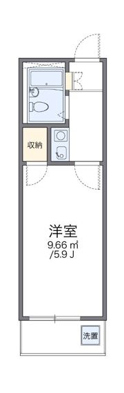 レオパレス天沼の間取り画像