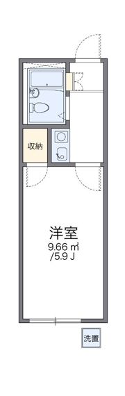 レオパレス天沼の間取り画像