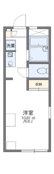レオパレスソレーユの間取り画像