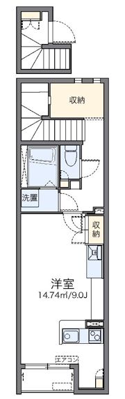 レオネクストウェストベルクの間取り画像