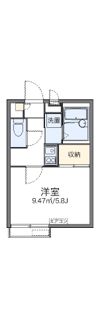 レオパレスなでしこの間取り画像
