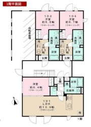 STRIPES 豪徳寺の間取り画像