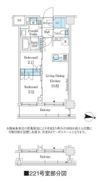 J．GRAN Court 品川西大井WESTの間取り画像