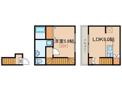 ラフォンテ中野哲学堂の間取り画像