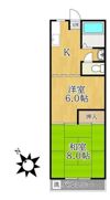 メゾン東小岩Ⅱの間取り画像