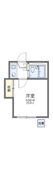 レオパレス新高円寺の間取り画像