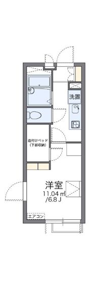 レオパレスOgikuboST3の間取り画像