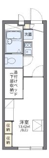 レオパレスソレイユの間取り画像
