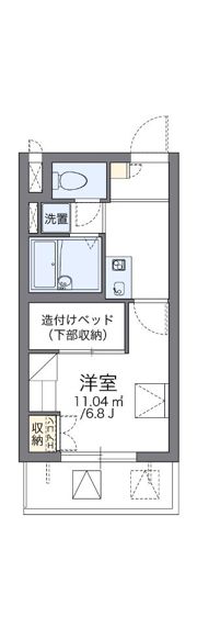 レオパレス高円寺南の間取り画像