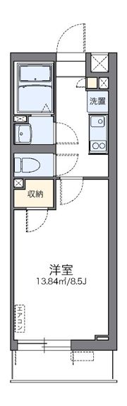 レオネクストmituyoshiの間取り画像