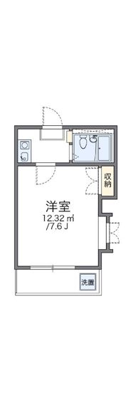 レオパレス新中野第2の間取り画像