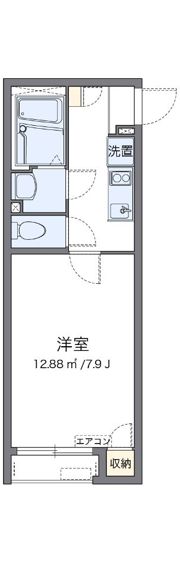 クレイノ中野新橋の間取り画像