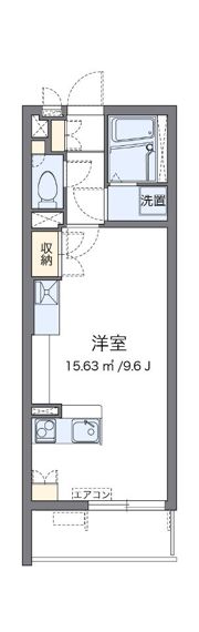 レオネクストエクセルアサヒⅥの間取り画像