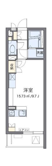 レオネクストエクセルアサヒⅥの間取り画像