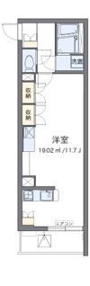 レオネクストエクセルアサヒⅥの間取り画像