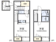 レオネクストスリィの間取り画像