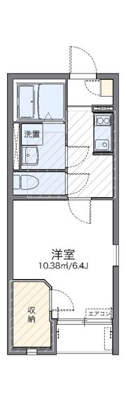 レオネクストモトウイング3の間取り画像