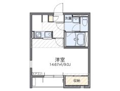 レオネクストカーサ フローラの間取り画像