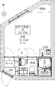 with下高井戸の間取り画像