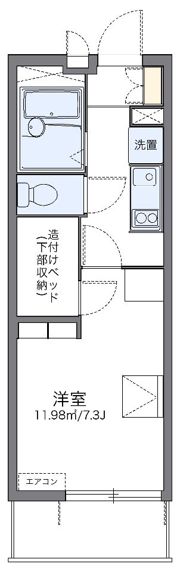 レオパレス南部の間取り画像