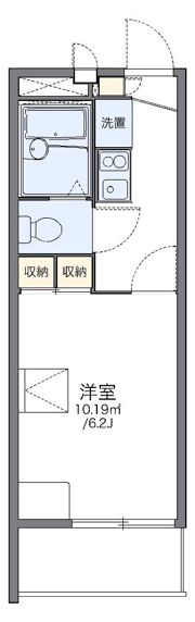 レオパレスAdmirationNEXTの間取り画像
