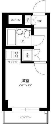 ライオンズマンション明石町の間取り画像