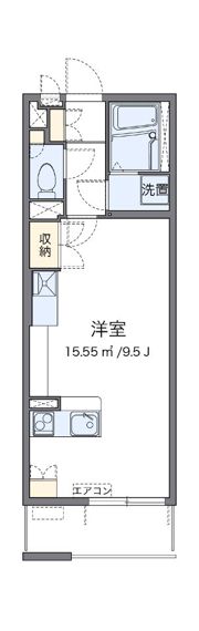 レオネクストひだまりⅡの間取り画像