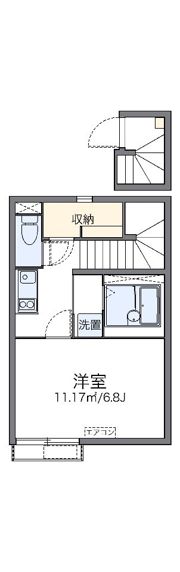 レオネクストRIVE MⅢの間取り画像