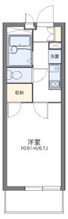 レオパレスゼルコヴァの間取り画像