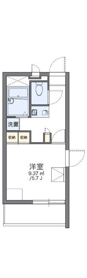 レオパレスル・レーヴの間取り画像