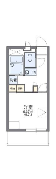 レオパレスル・レーヴの間取り画像