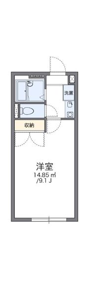 レオパレスメイプルハイム高野台1号館の間取り画像