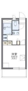 レオパレスゴールドクレストの間取り画像